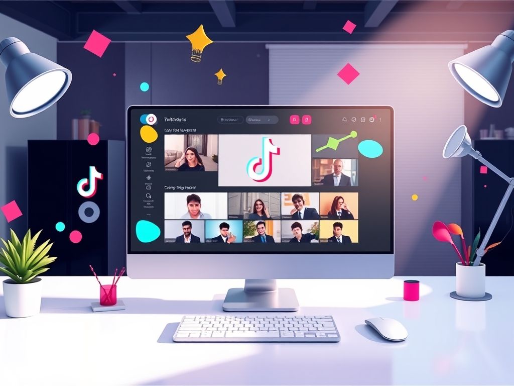 TikTok Takes on YouTube with Fresh Desktop Features