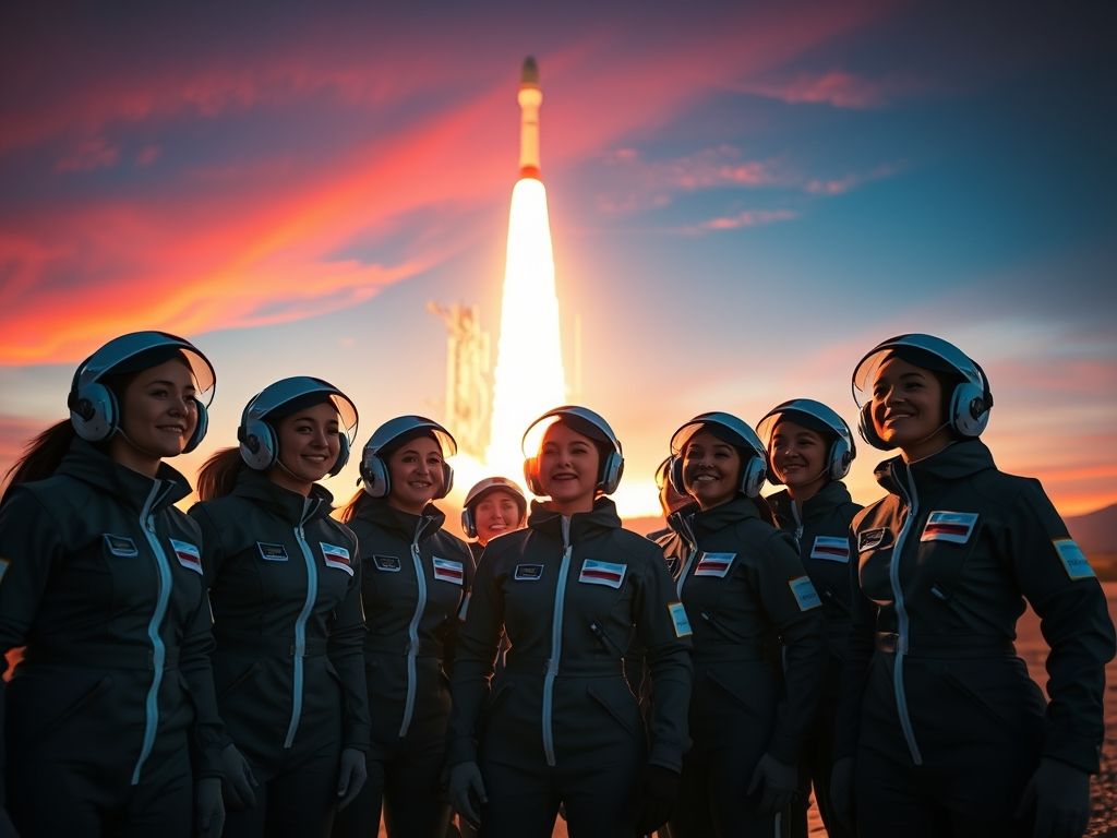 A Historic Space Launch That Redefines Gender in the Stars